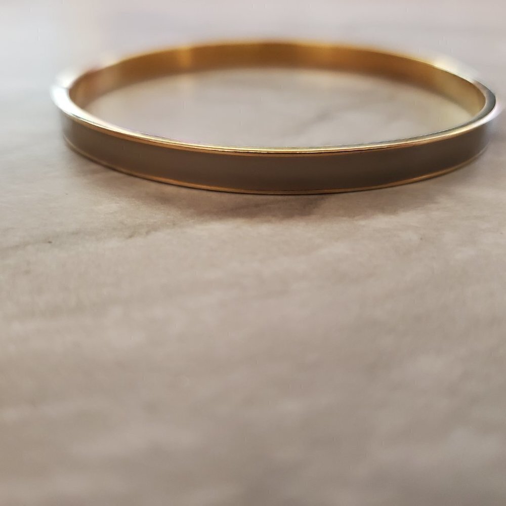 ✨ Vintage Y2k 00s 2000's J. Crew Grey Skinny Bangle ✨ - Picture 4 of 9